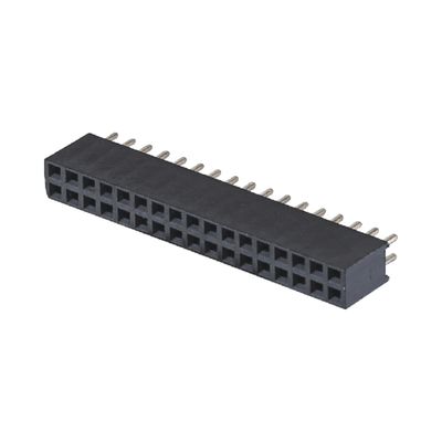 2.0mm H4.3mm DIP Header إمرأة مستقيمة Dip 2x2 2x40pin إمرأة ربط الرأس