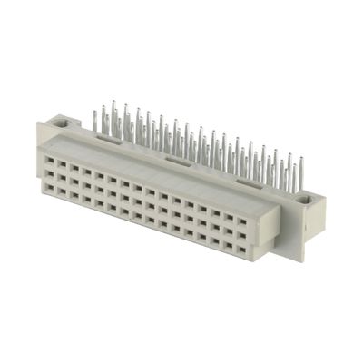 48 دبوس دين 41612 رابط 2.54mm الزاوية اليمنى المرأة رابط من خلال الثقب 3 * 16Pin