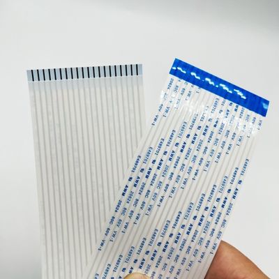 2.54 ملم 20 دبوس FFC كابل مسطح مخصص Awm 20624 80c 60v Vw-1 10 دبوس 20 دبوس 30 دبوس FFC FPC كابل